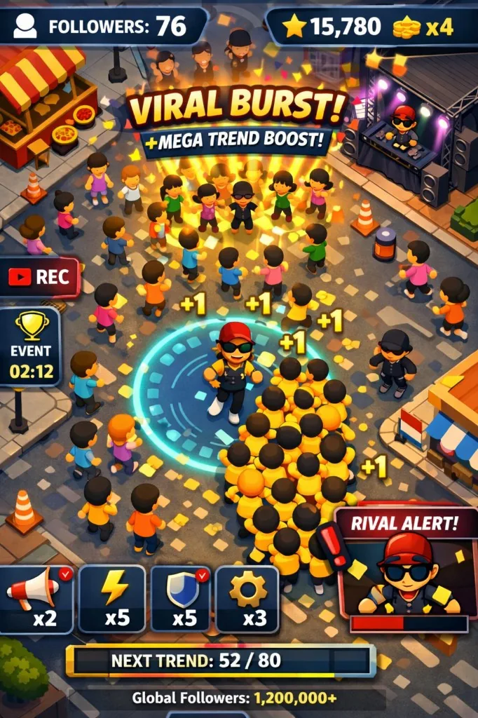 Concept mockup of the Influence Run HUD